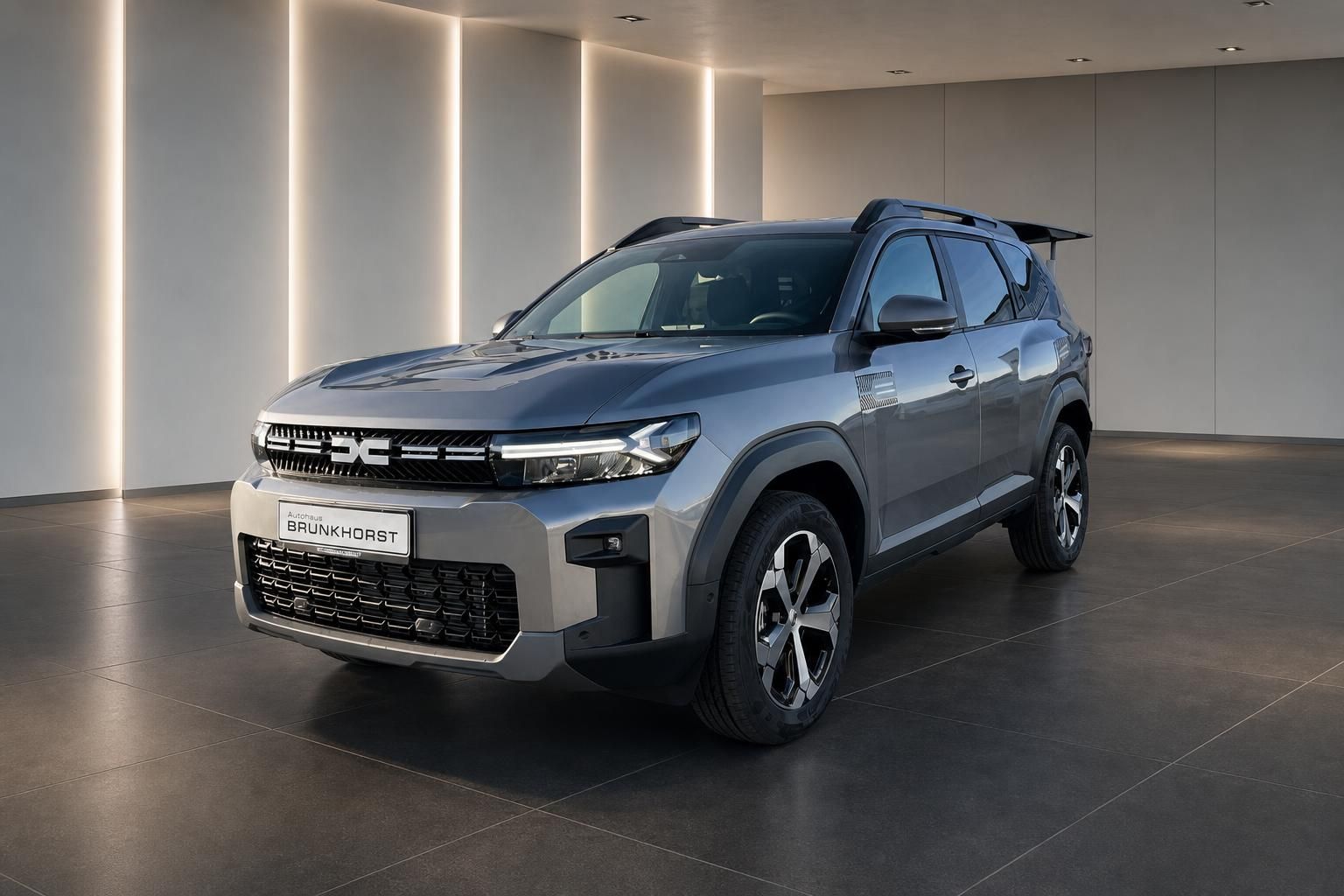 Dacia Bigster SUV Seitenansicht grau - moderne Felgen und robustes Design