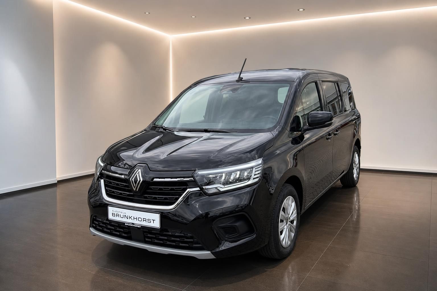 Renault Kangoo Seitenansicht in schwarz - moderner Familien-Van