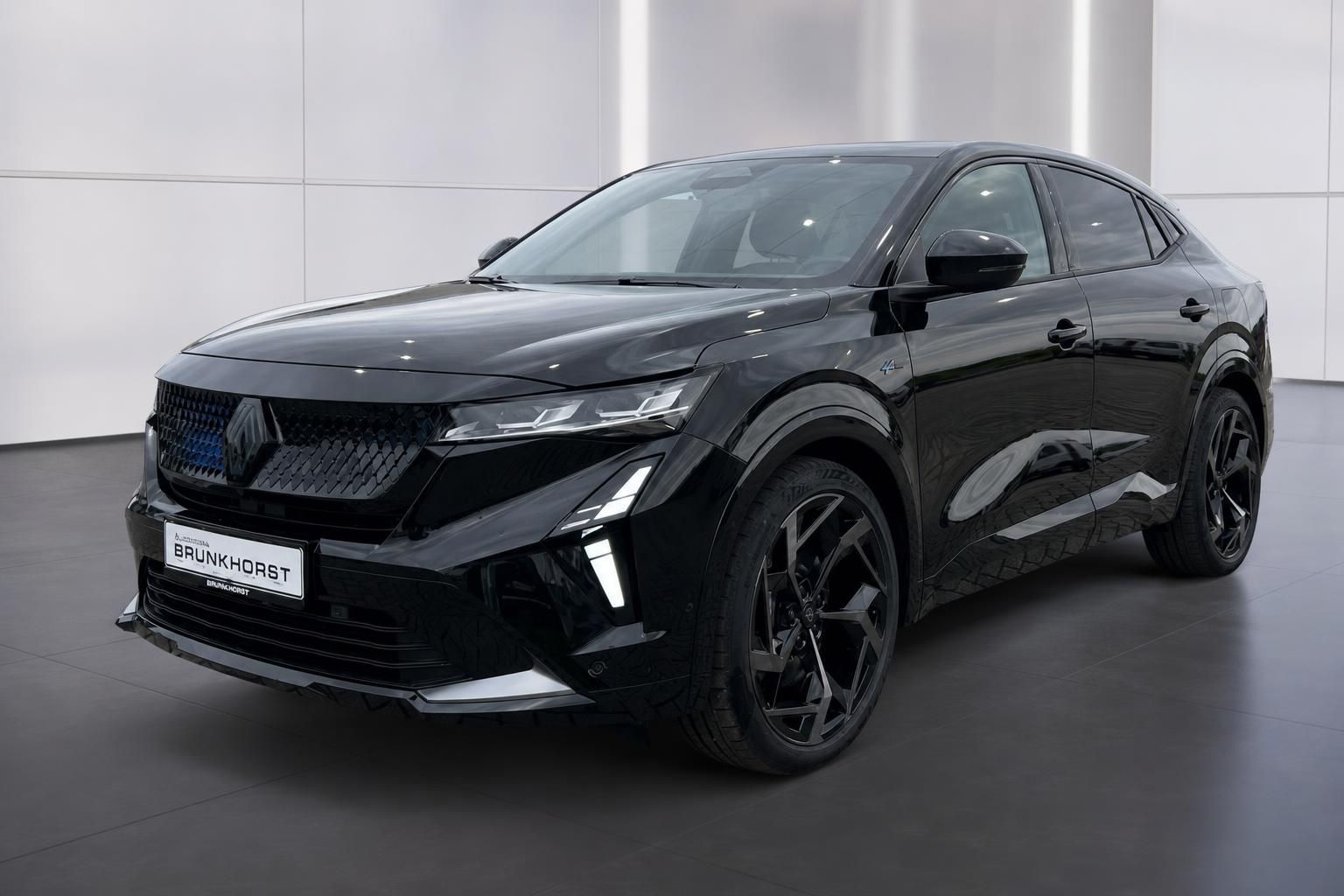 Renault Rafale schwarz Schrägansicht vorne links – sportliches SUV-Coupé bei Autohaus Brunkhorst