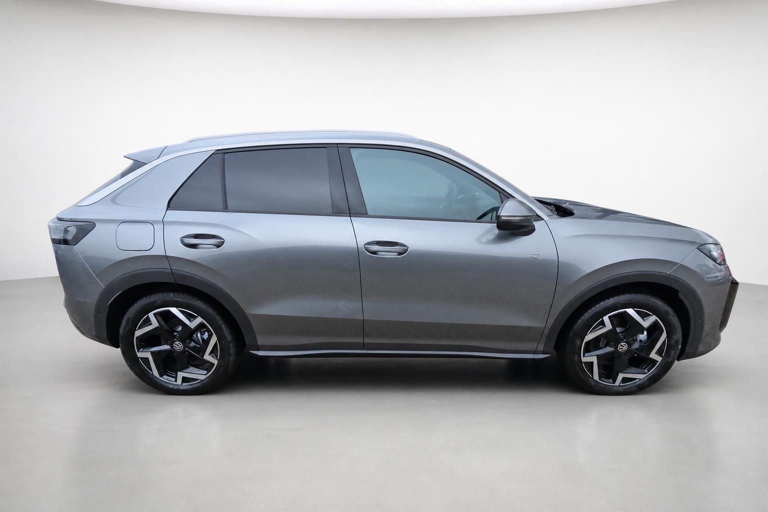 VW T-Roc grau Seitenansicht Neuwagen R-Line