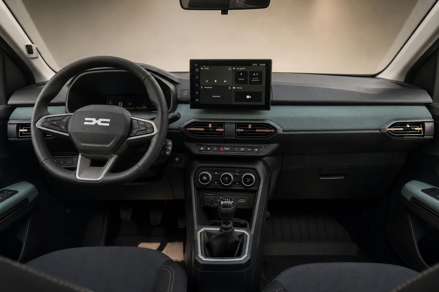 Dacia Sandero Stepway Armaturenbrett - Touchscreen und moderne Fahrzeugausstattung