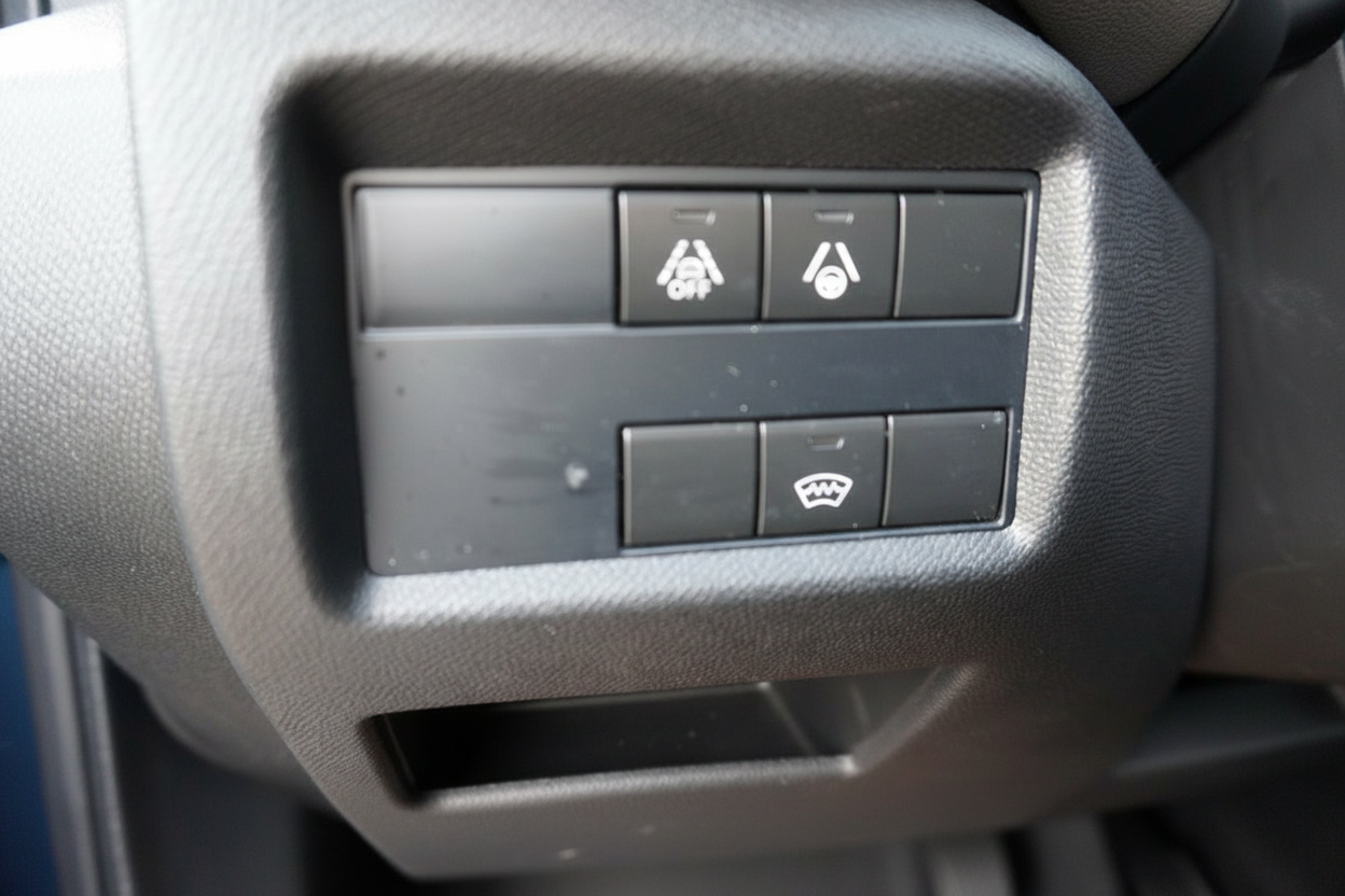 Fahrzeug Innenraum Schaltereinheit mit Sicherheitsgurt- und Heckscheiben-Heizung Tasten