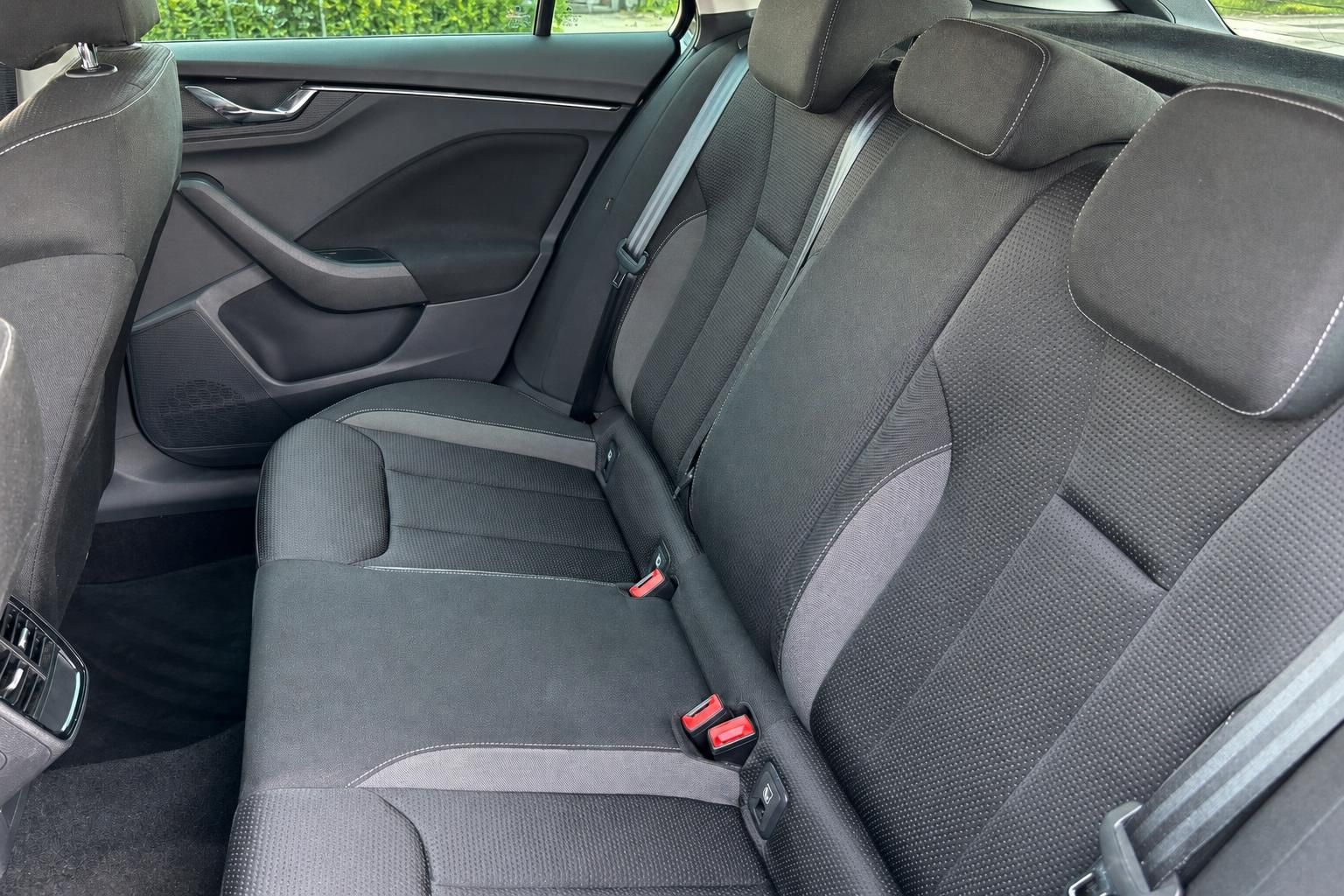 Skoda Scala Innenraum Rücksitze und Fondbereich Detailansicht