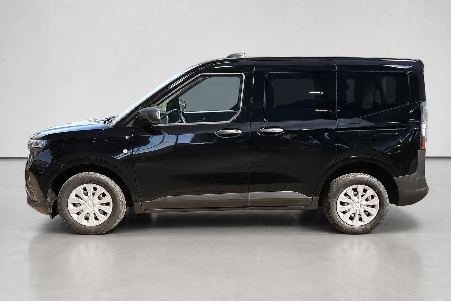 Ford Tourneo Courier schwarz Seitenansicht Profil Neuwagen
