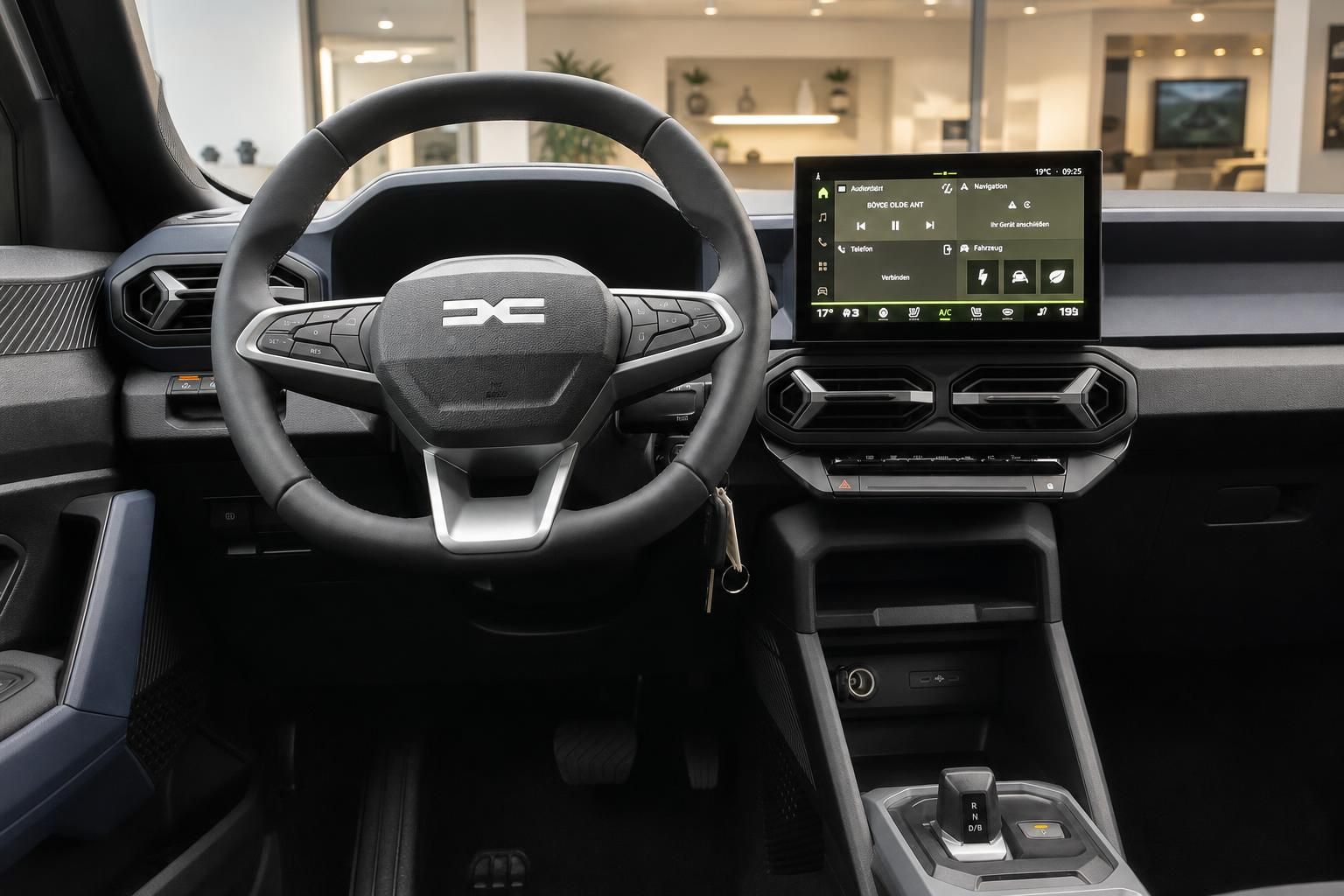 Dacia Bigster Cockpit Lenkrad Infotainment-Display Touchscreen Armaturenbrett