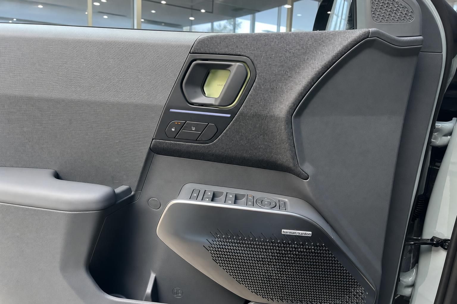 Türverkleidung mit Harman/Kardon Lautsprecher im Fahrzeuginterieur