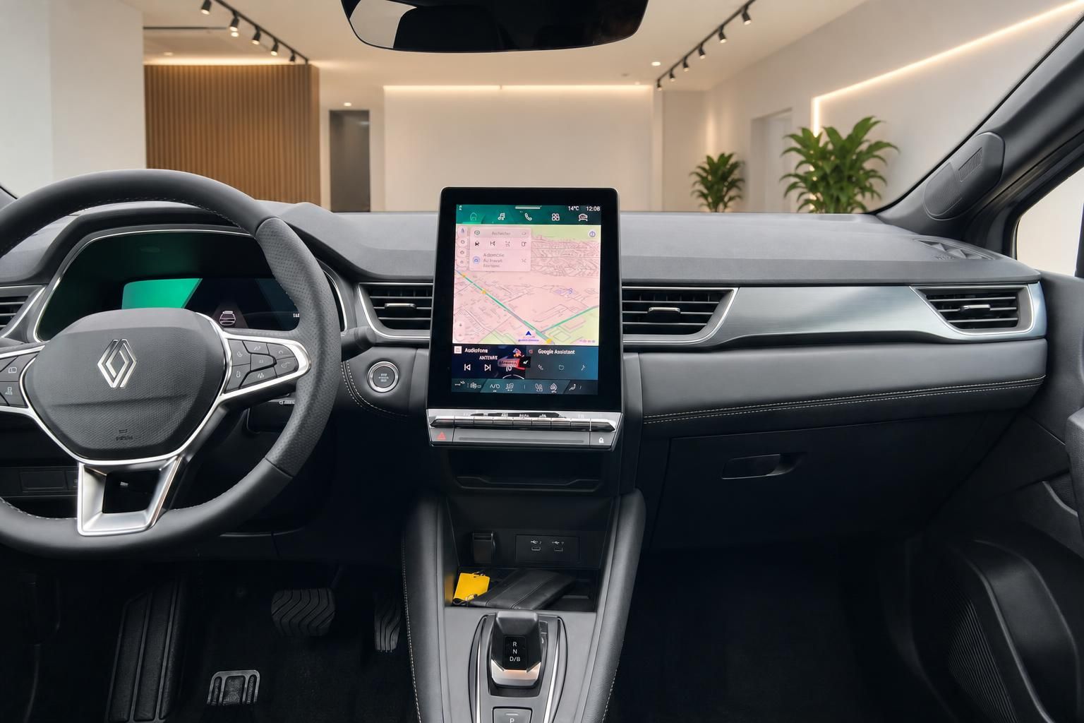 Cockpit Renault Symbioz mit Touchscreen Navigation und Lenkrad