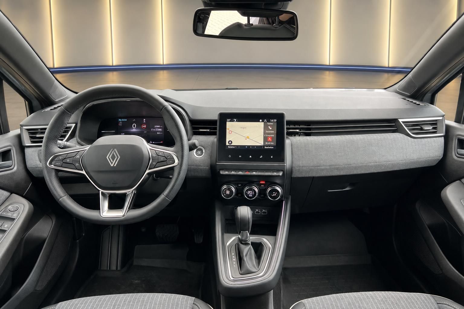 Renault Clio Armaturenbrett mit digitalem Display und Touchscreen