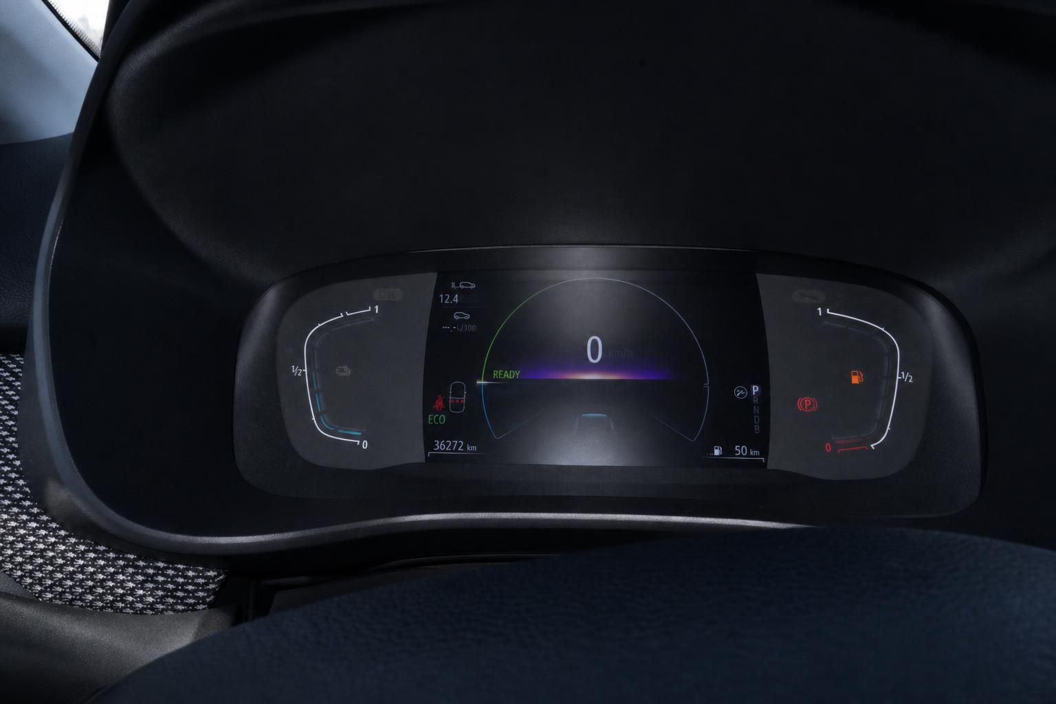 Digitales Kombiinstrument Tacho EV Hybrid READY Anzeige Instrumentencluster Innenraum