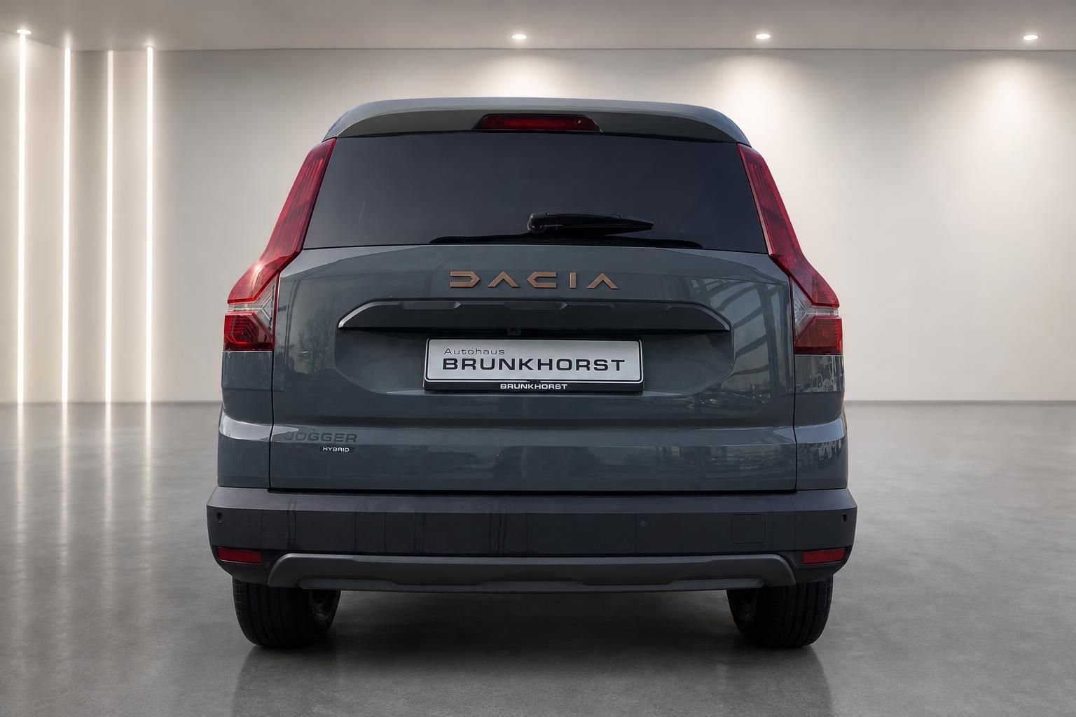Dacia Jogger Hybrid Heck in grau - Autohaus Brunkhorst