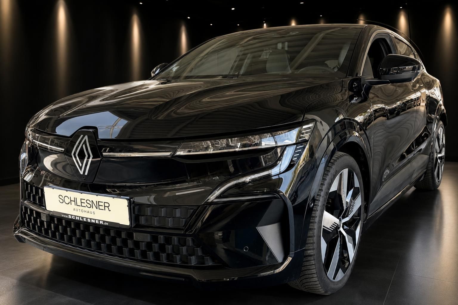 Renault Rafale schwarz, Frontpartie im Detail, Autohaus Schlesner