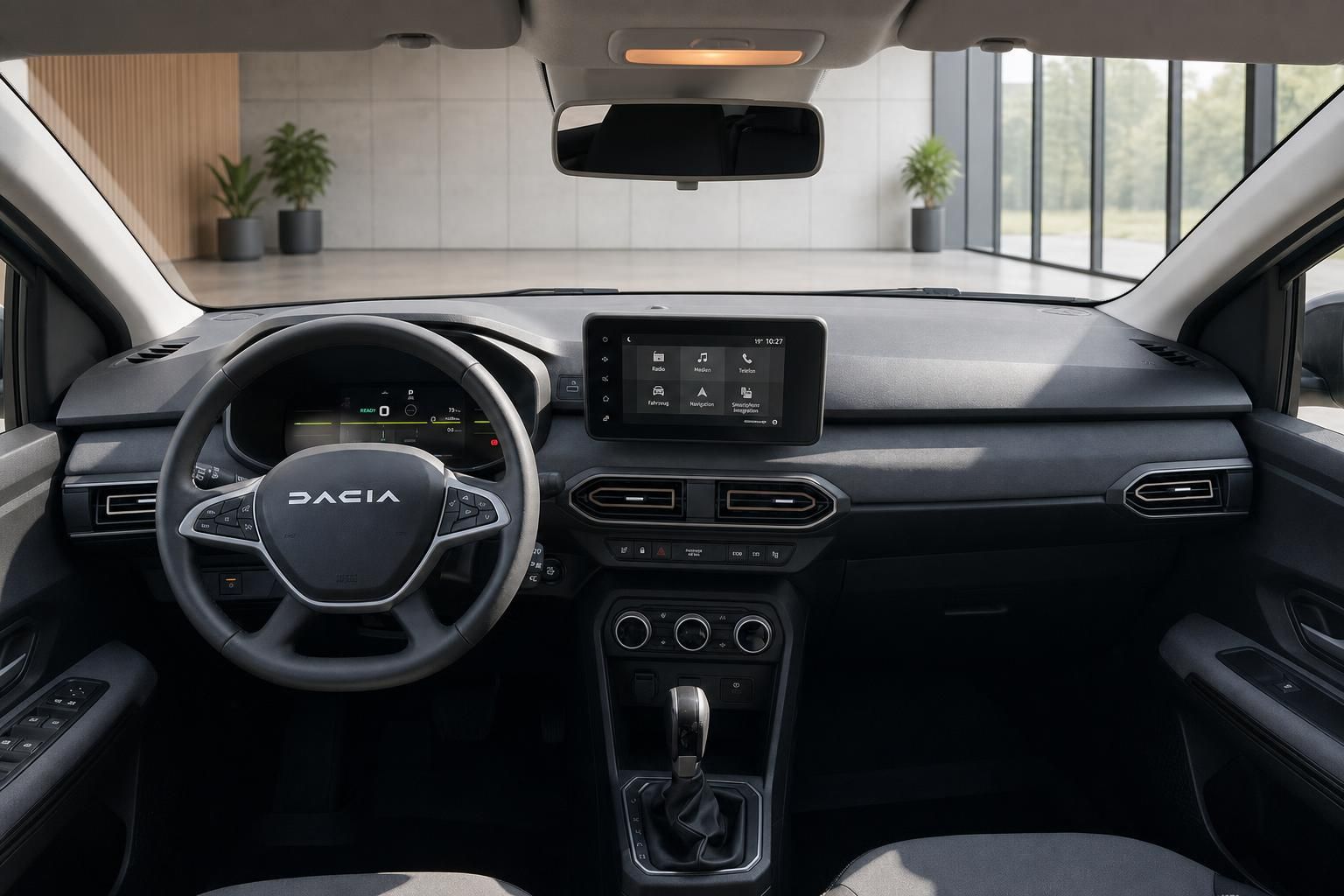 Dacia Jogger Cockpit - Lenkrad, Touchscreen und digitales Kombiinstrument mit modernem Infotainment