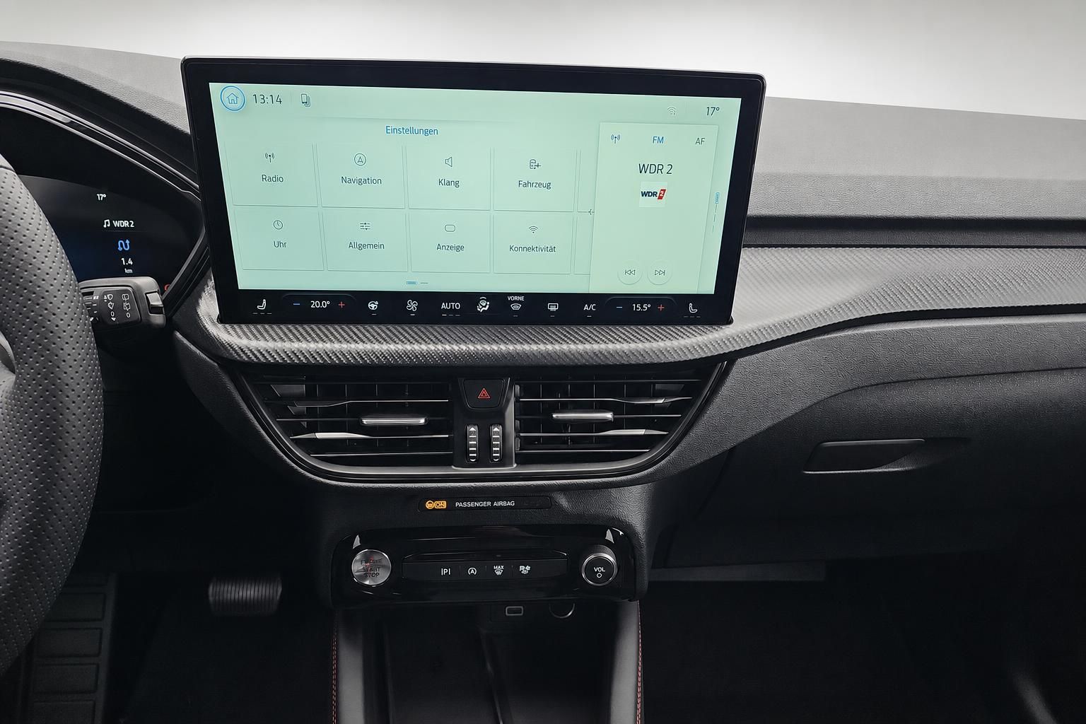 Ford Kuga Touchscreen Infotainment und Klimabedienung im Detail
