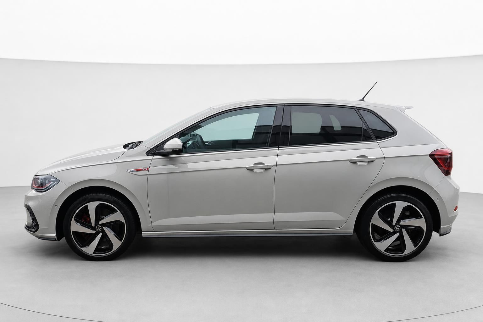 VW Polo GTI silber Seitenansicht Studio