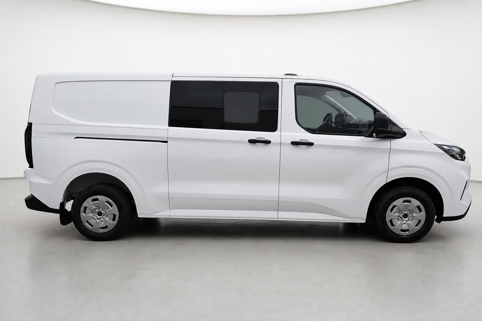Ford Transit Custom weiß Seitenansicht Kastenwagen
