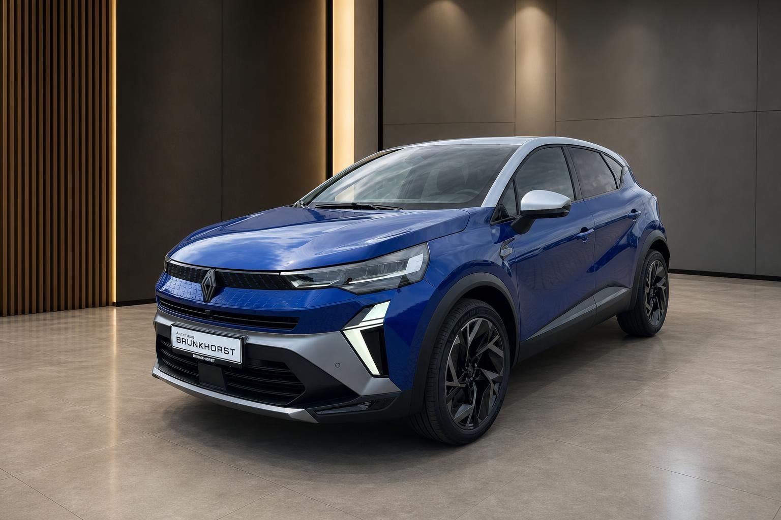 Renault Captur blau Seitenansicht Crossover SUV Autohaus Brunkhorst