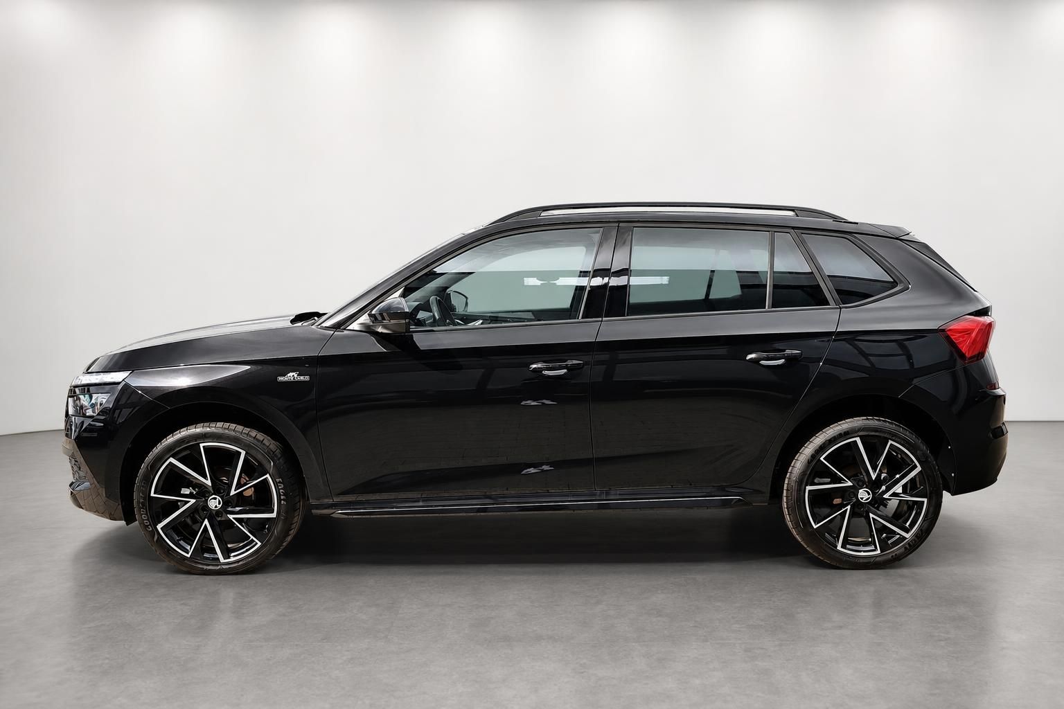 Skoda Kamiq schwarz Seitenansicht Gebrauchtwagen