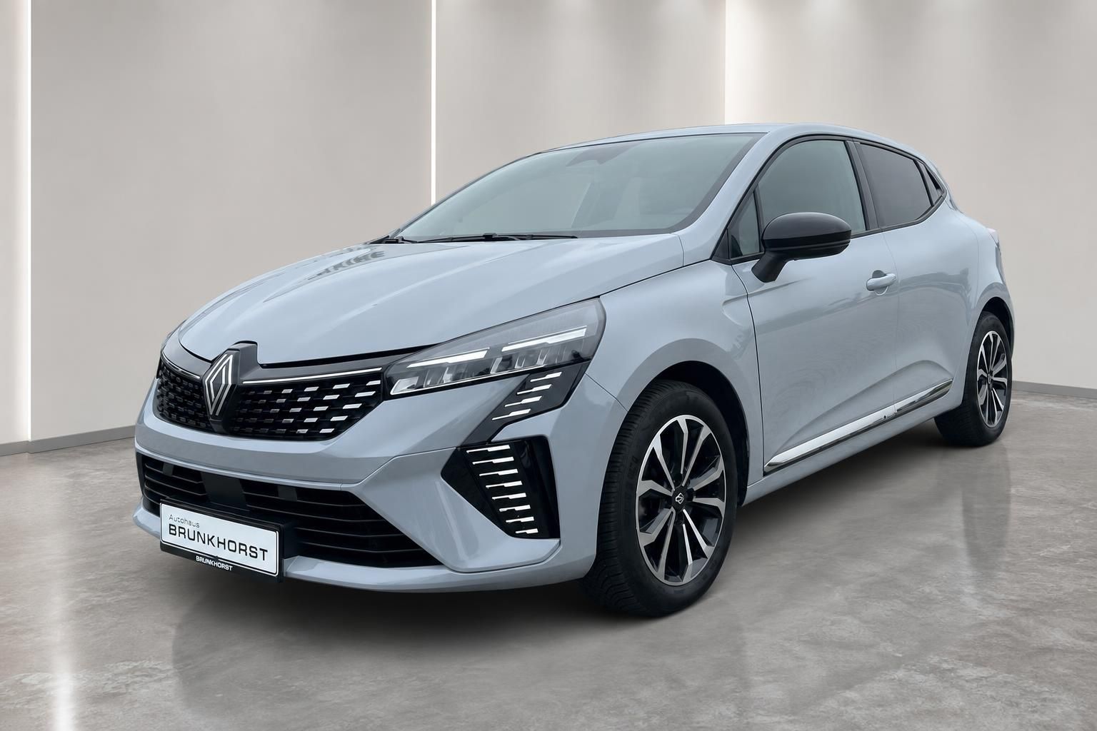 Renault Clio Schrägansicht vorne links in Hellblau – Autohaus Brunkhorst