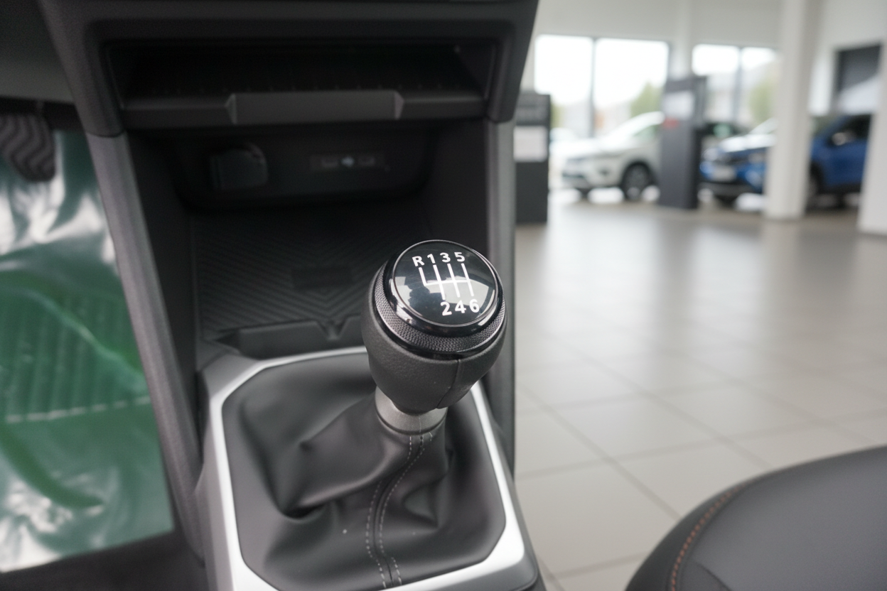 Schaltknauf 6-Gang Getriebe Innenraum Fahrzeug Schaltung manuell