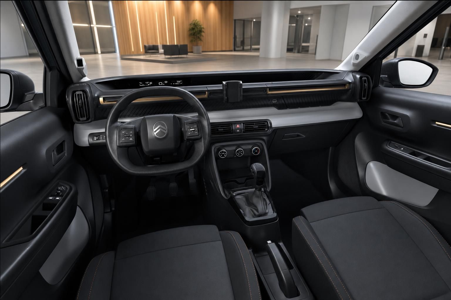 Citroën C3 Aircross Innenraum mit Cockpit und Lenkrad