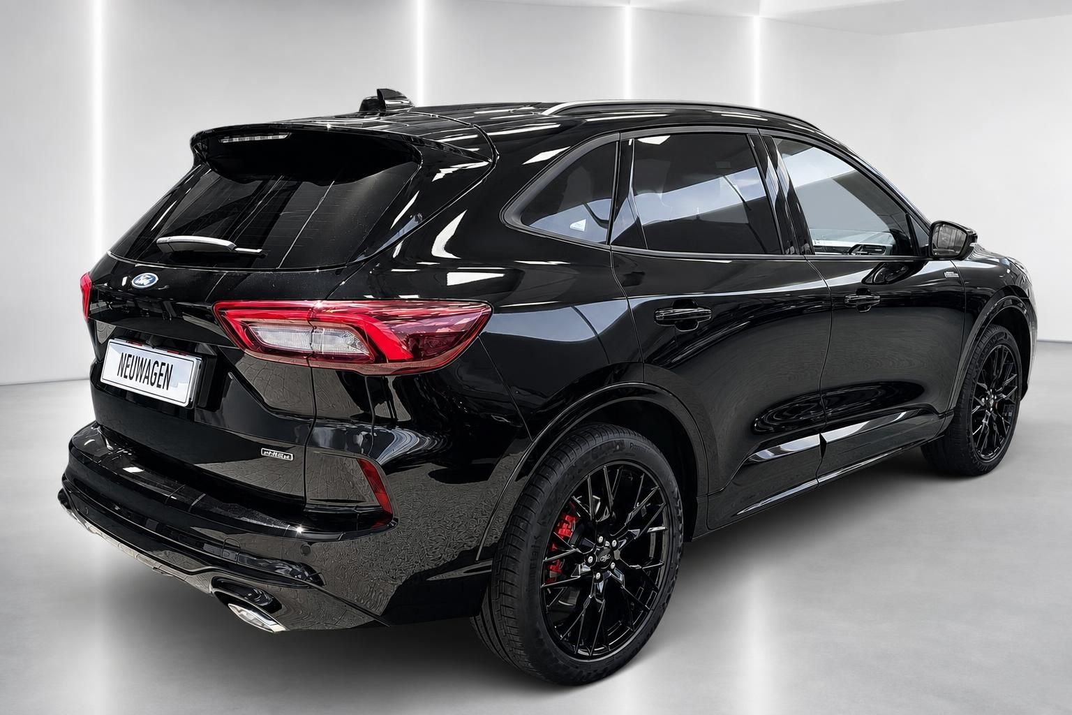 Ford Kuga schwarz Heck seitlich Neuwagen SUV ST-Line
