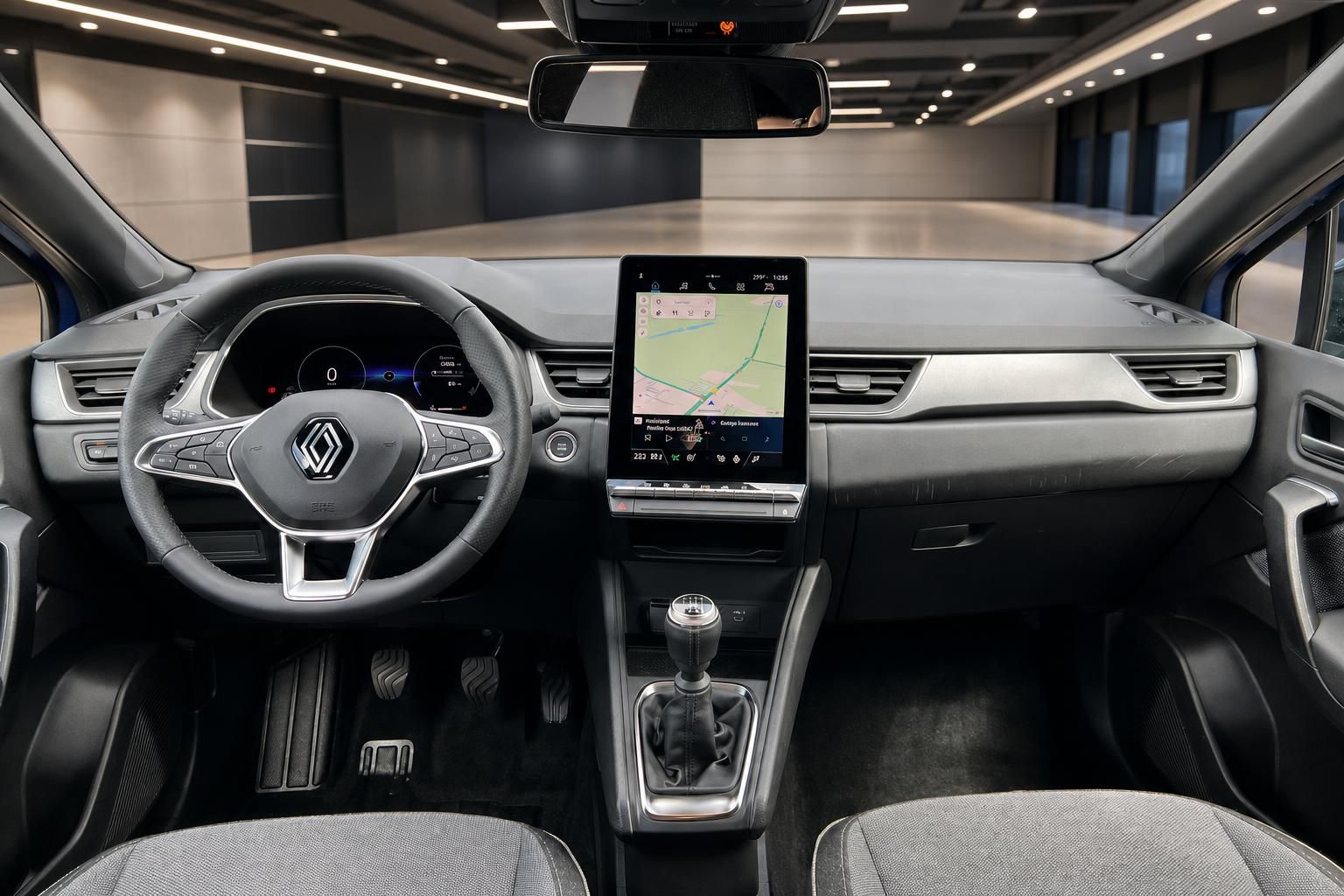 Renault Captur Cockpit - Armaturenbrett mit Touchscreen Navigation und Klimaanlage