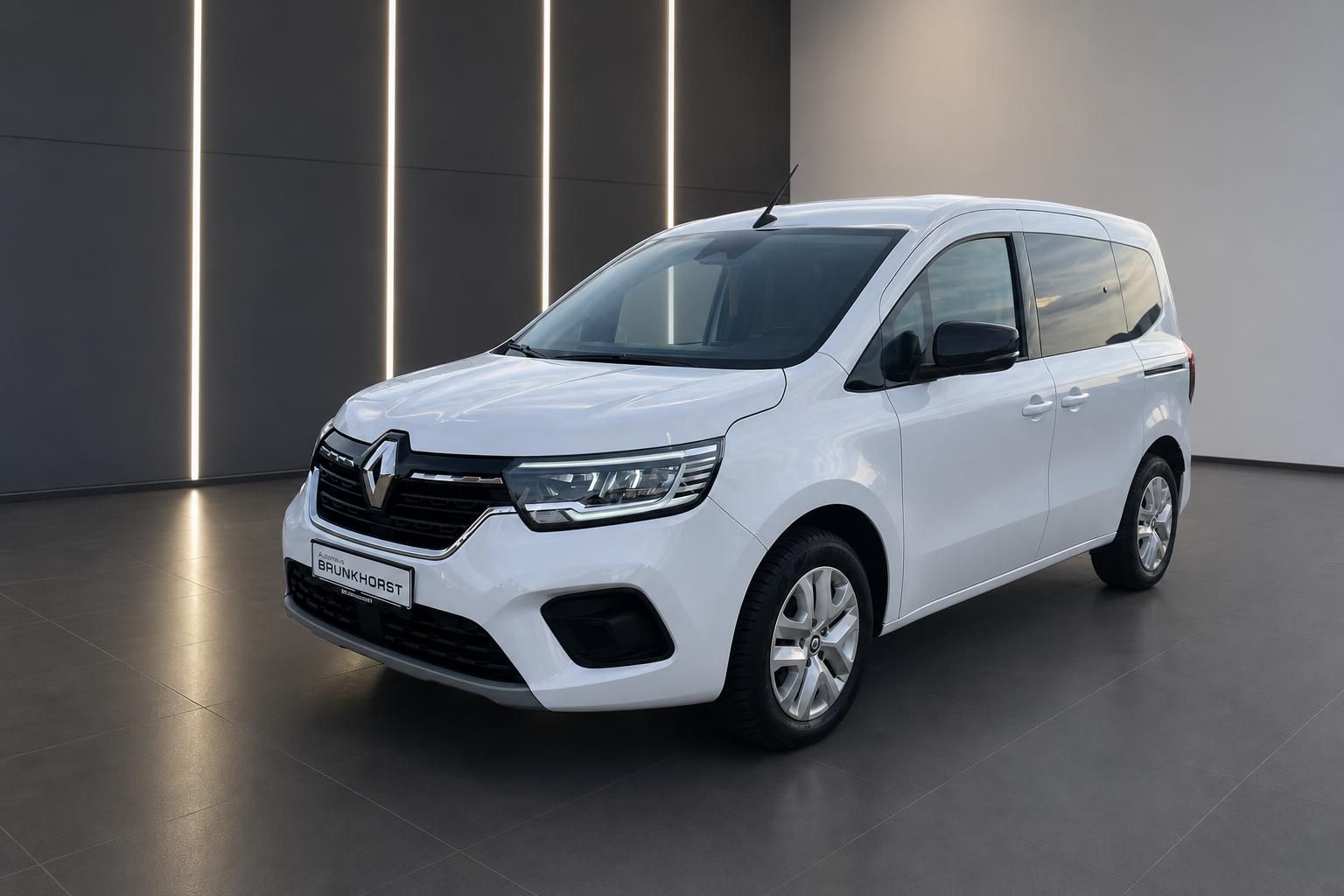 Renault Kangoo weiss Seitenansicht Autohaus Brunkhorst