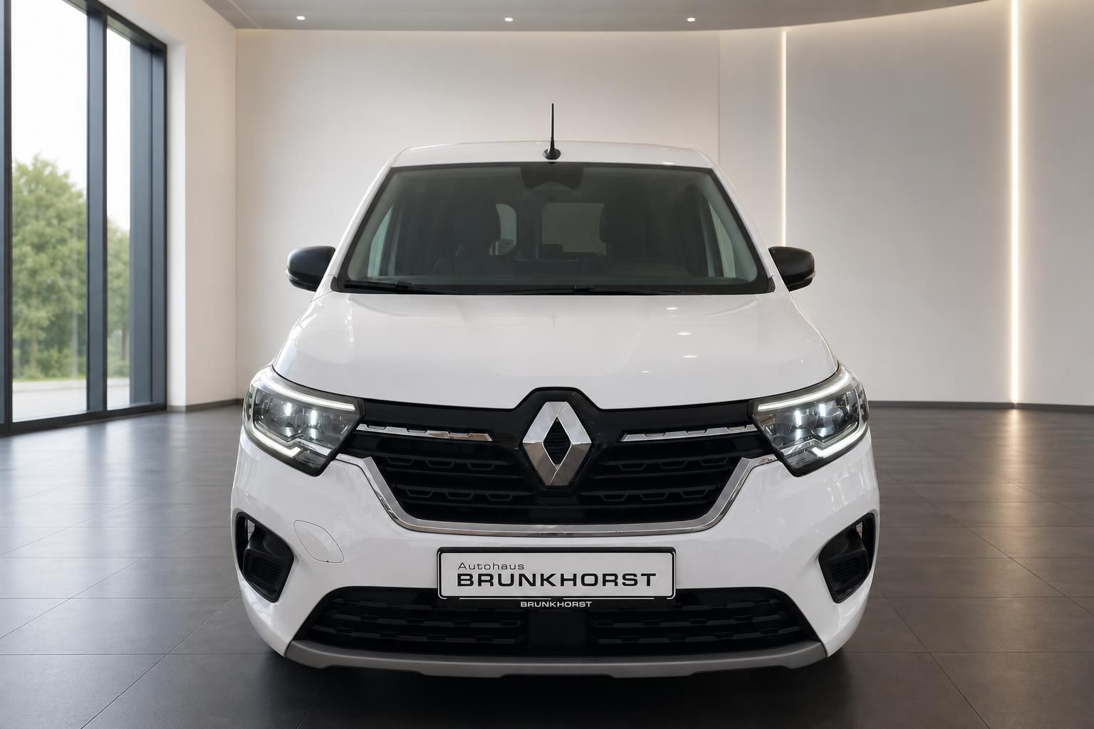 Renault Kangoo weiss Frontansicht Autohaus Brunkhorst