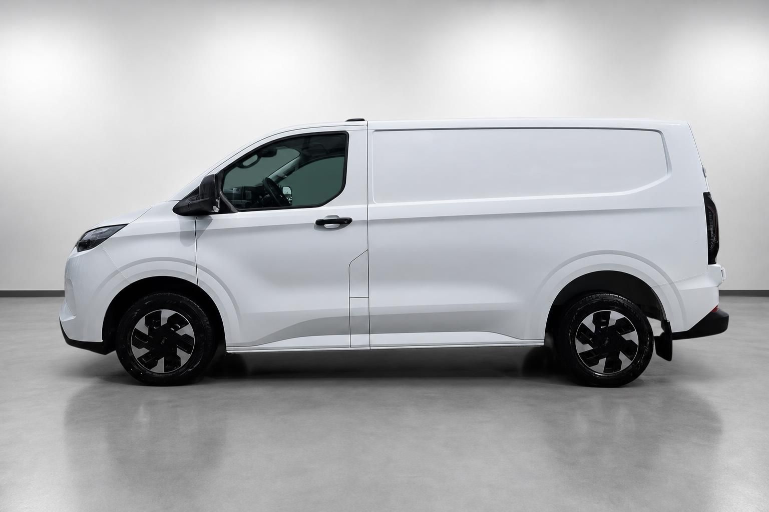 Ford Transit Custom Kastenwagen weiß, Seitenansicht komplett
