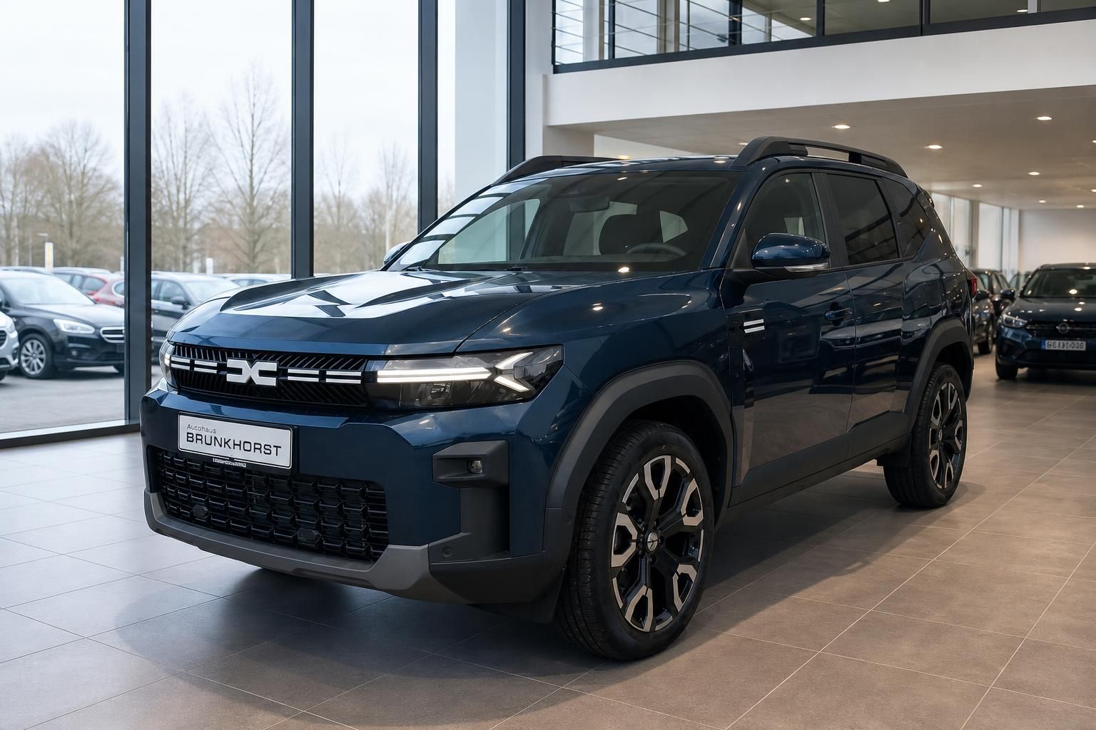Dacia Bigster SUV blau Seitenansicht Autohaus Brunkhorst