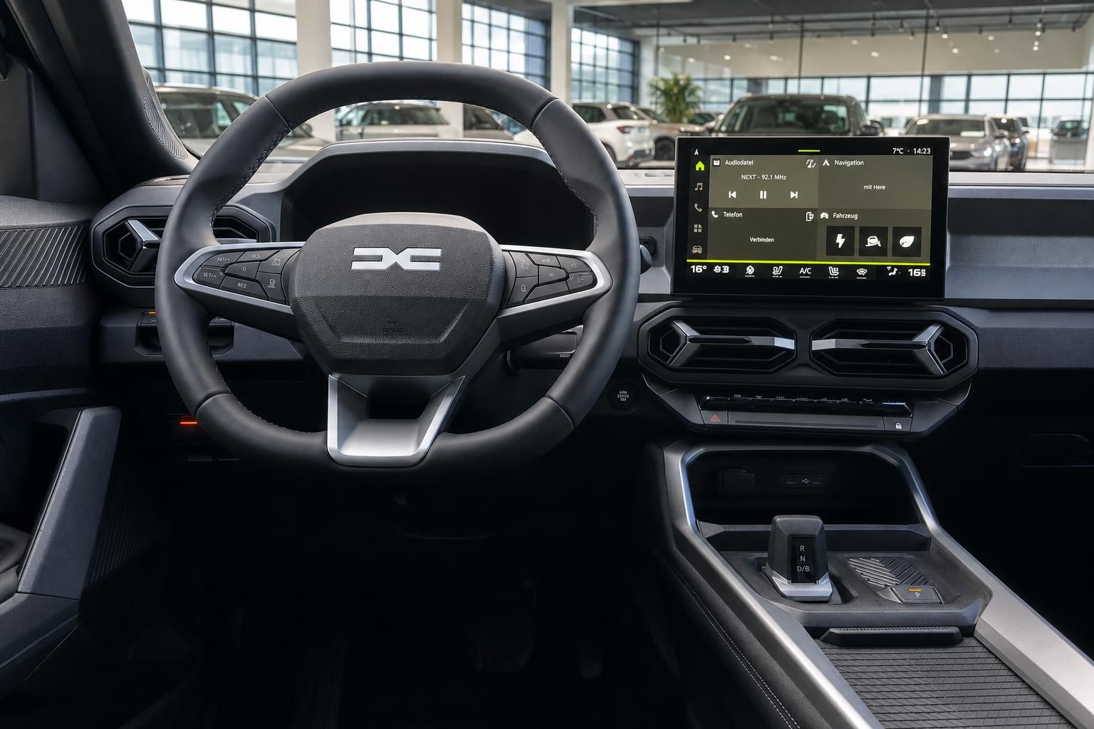 Dacia Bigster Dashboard Lenkrad Touchscreen Cockpit Innenraum