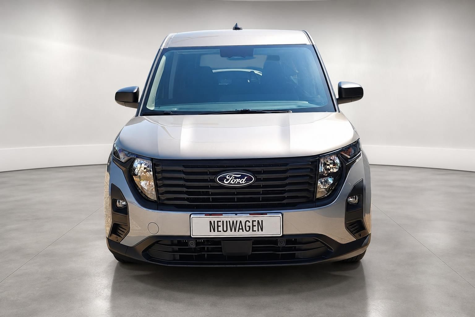 Ford Tourneo Courier Neuwagen Frontansicht in Silber-Metallic