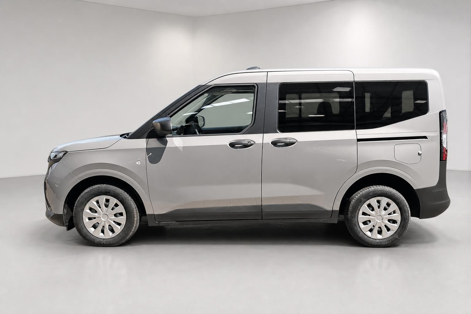 Ford Tourneo Courier Neuwagen Seitenansicht komplett in Silber