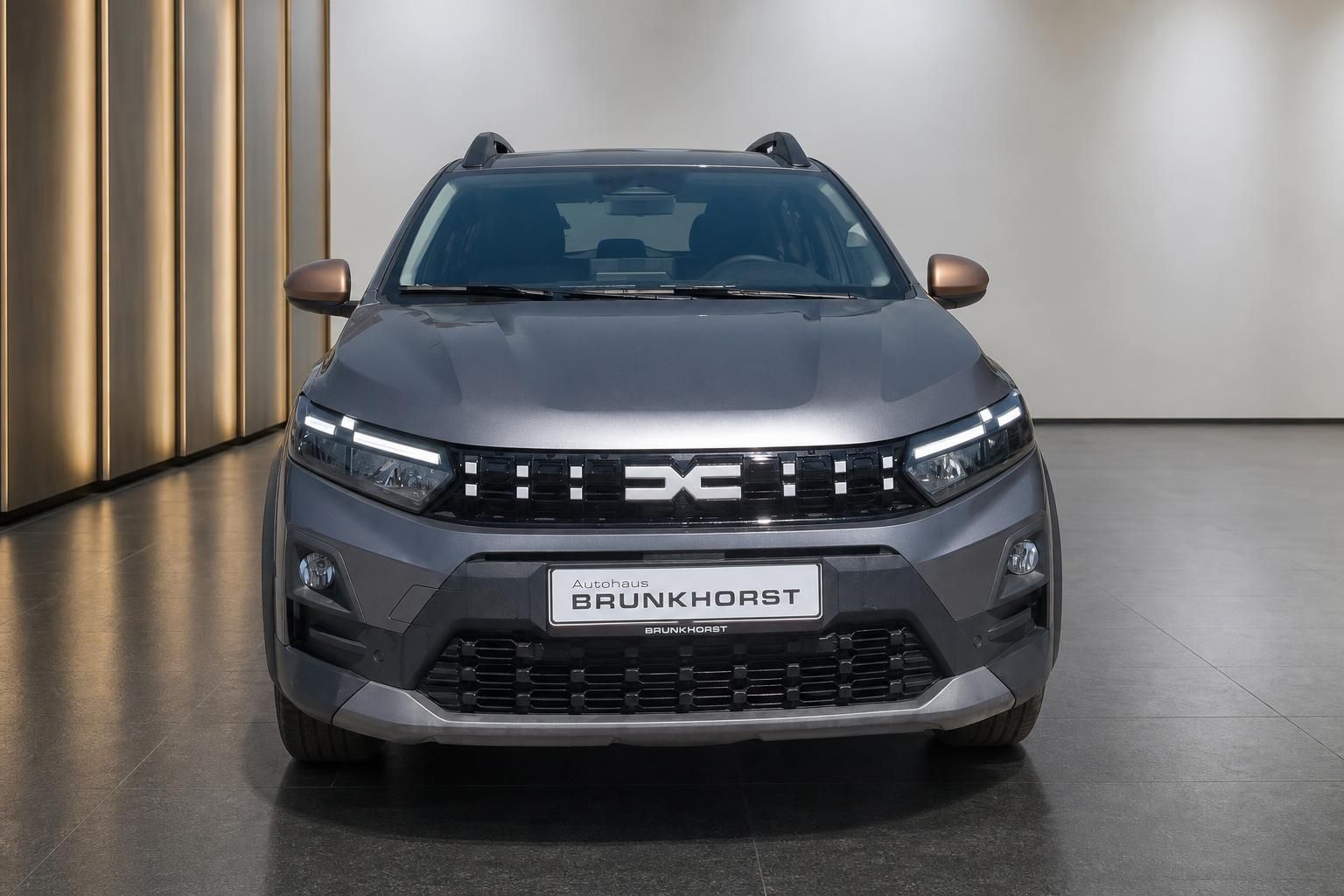 Dacia Sandero Stepway Frontansicht in Grau im Autohaus Brunkhorst