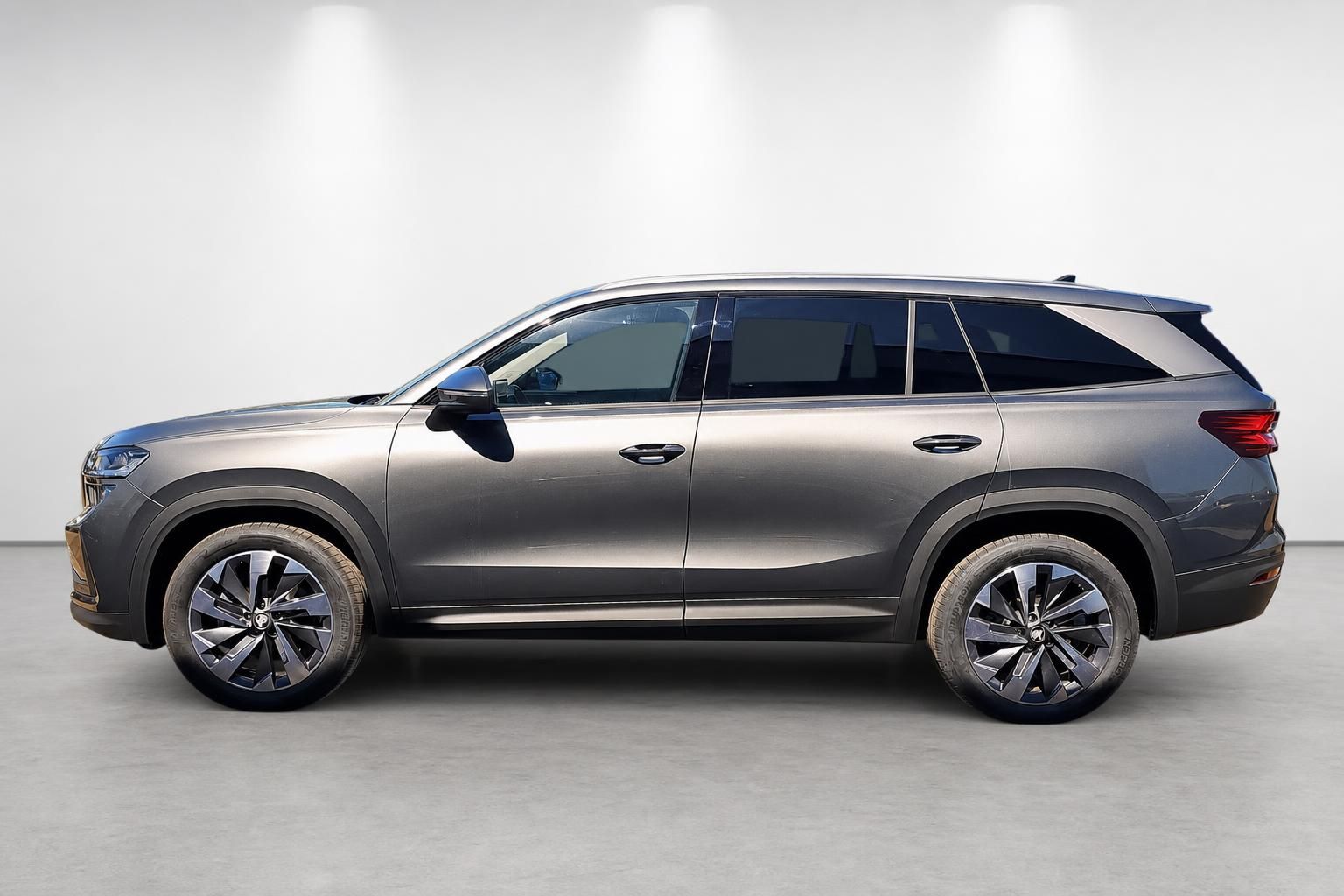 Skoda Kodiaq Neuwagen Seitenansicht grau metallic SUV