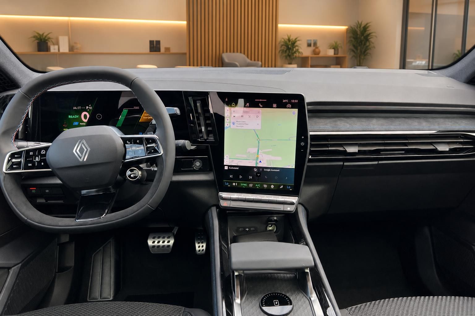 Renault Austral Cockpit mit Navigationssystem und digitalem Display