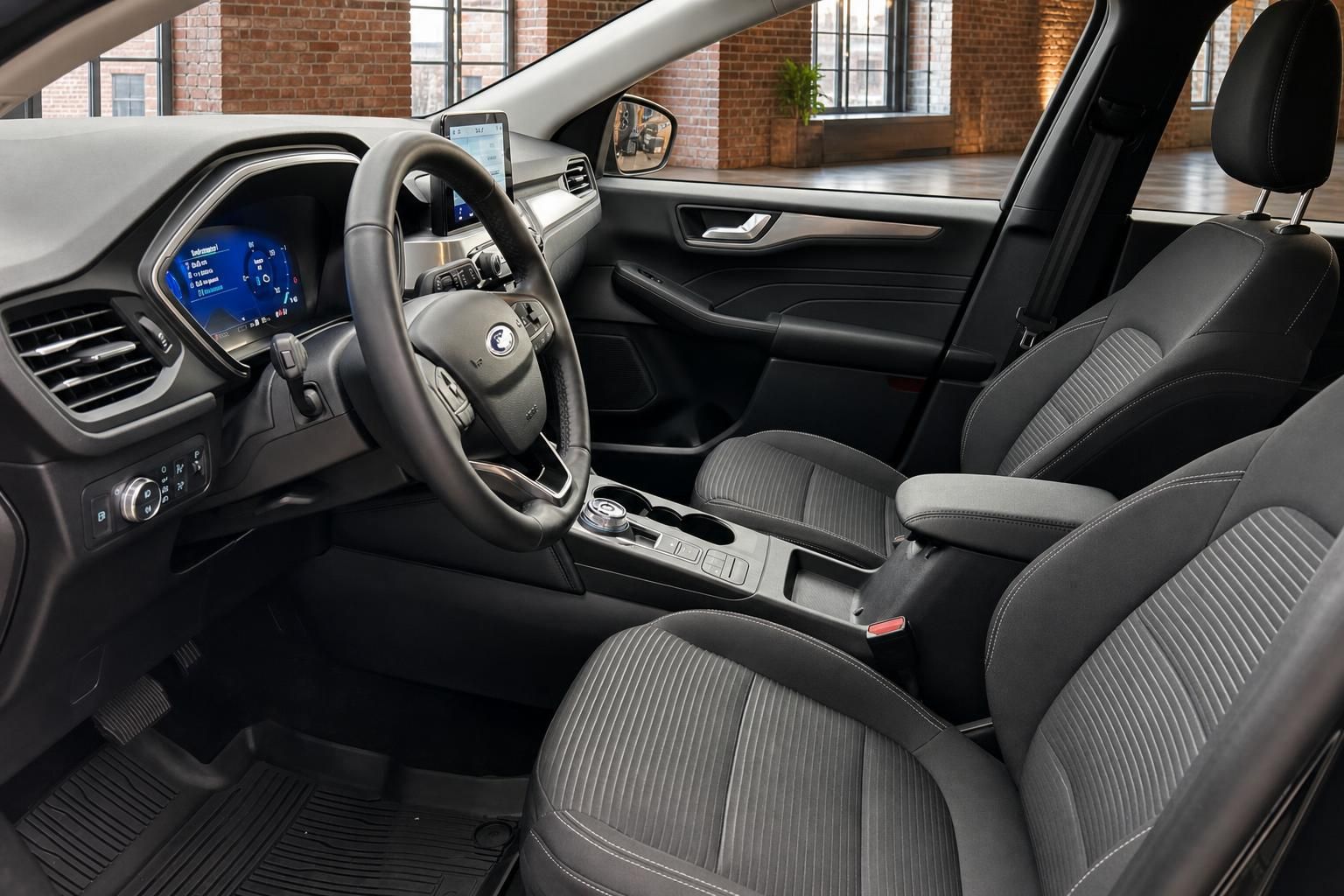 Ford Innenraum Vordersitze und Armaturenbrett Ansicht