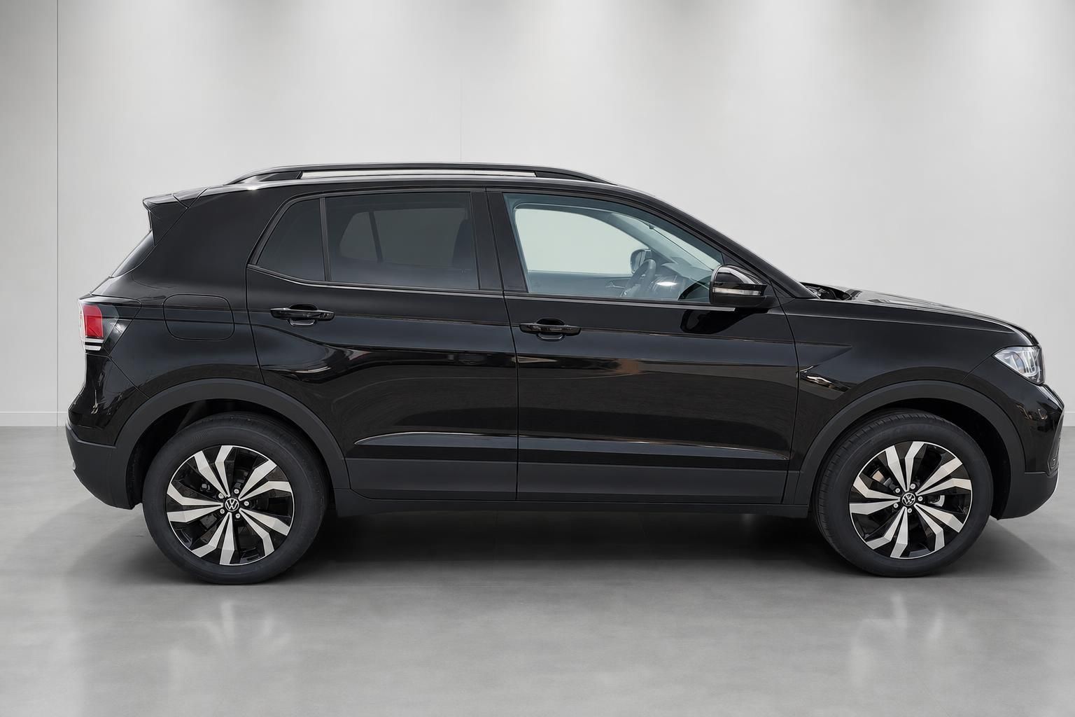 VW T-Cross schwarz Seitenansicht SUV Neuwagen