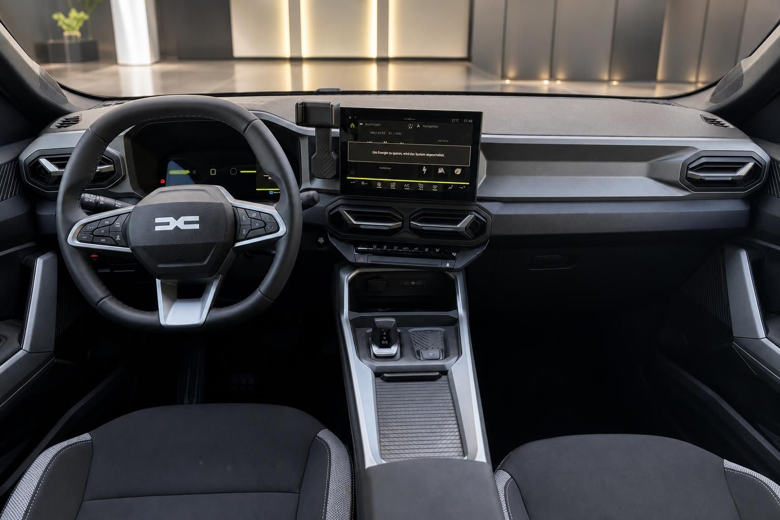 Dacia Bigster Cockpit mit Touchscreen und Mittelkonsole