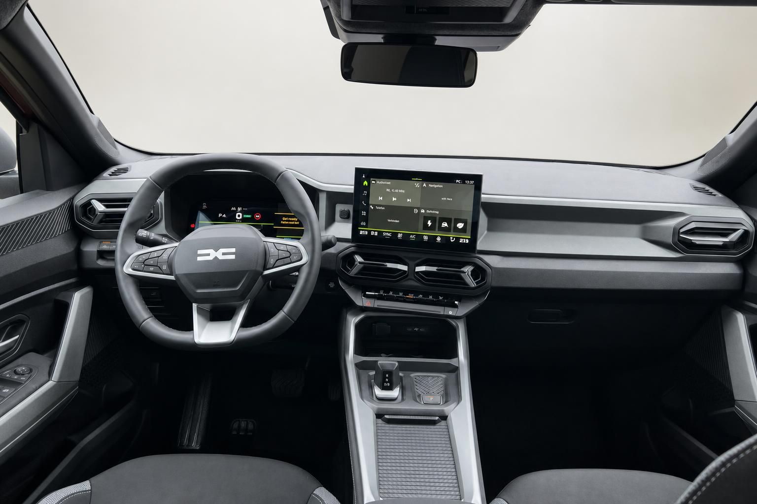 Dacia Bigster Innenraum - Cockpit mit digitalem Display und modernem Armaturenbrett