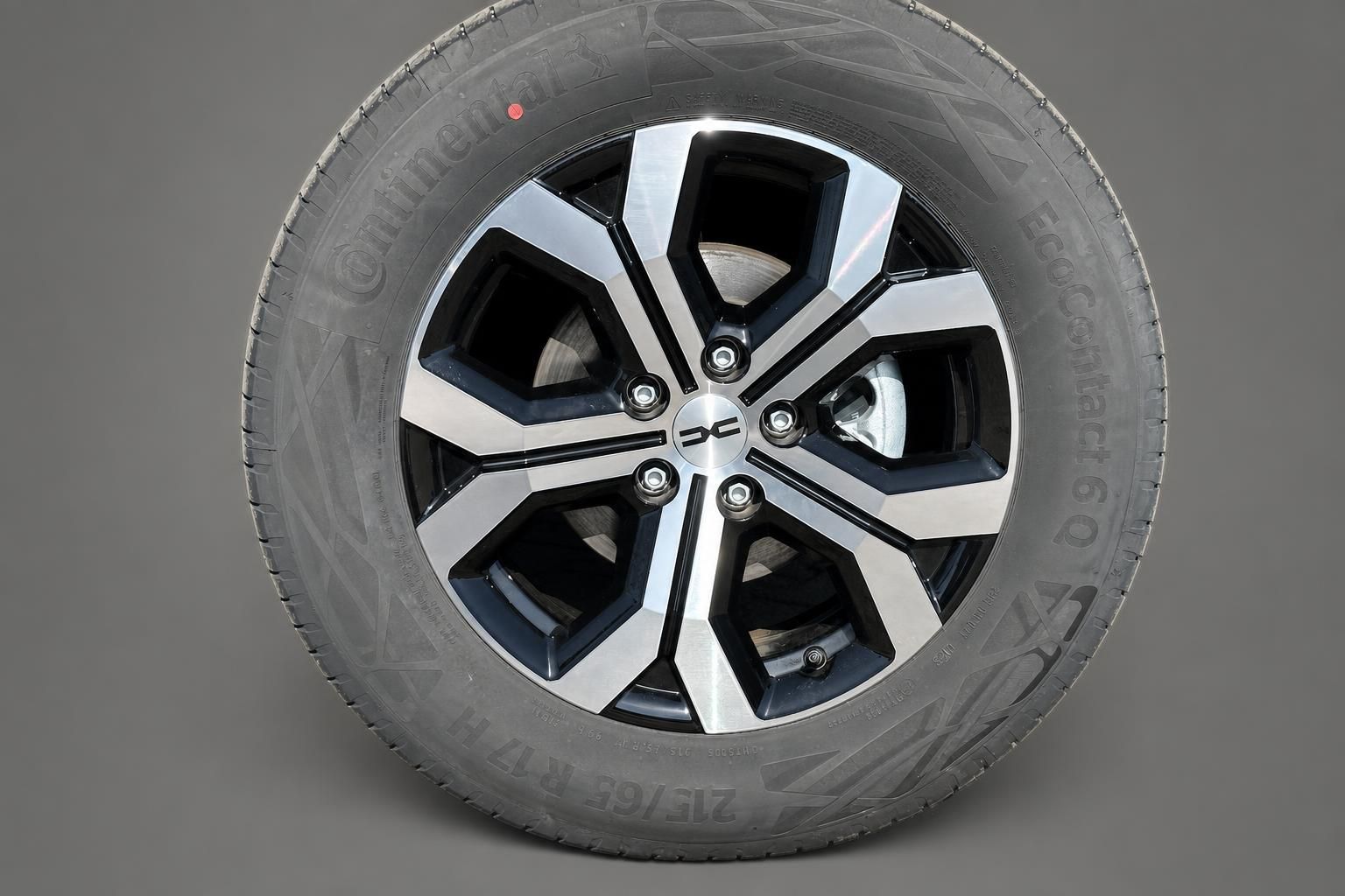 Dacia Duster Leichtmetallfelge mit Continental Reifen Detail